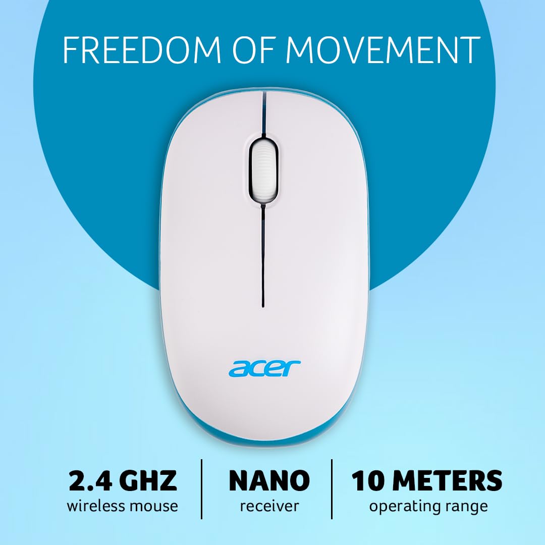 acer Wireless Mouse (1600 DPI/2.4 GHz Wireless Frequency
