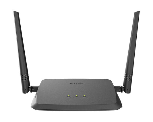 D-Link DIR-615 WiFi N300 Router – 300Mbps, Single-Band, Black