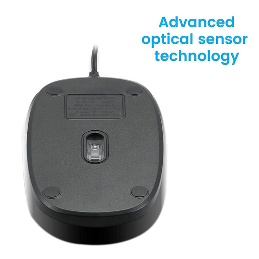 Wired Mouse Laptop Desktop Silver