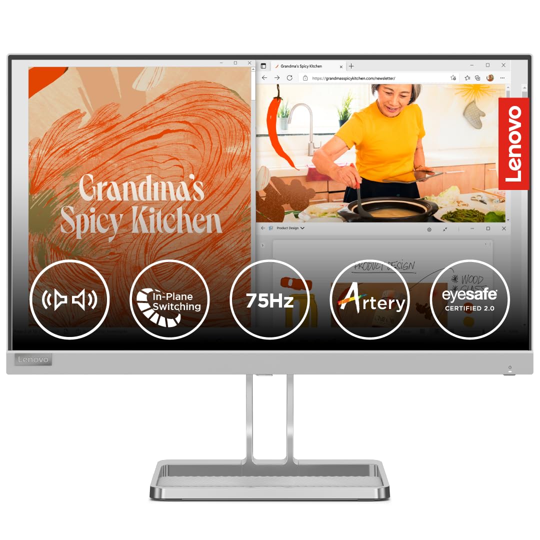 Lenovo L22i-40, 22 inch (54.6cm), IPS, FHD