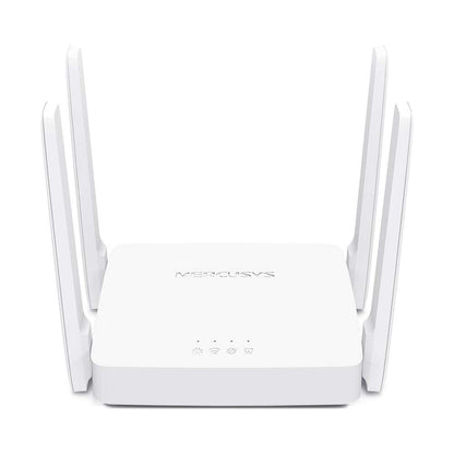 MERCUSYS AC1200 Dual Band WiFi Router AC10 – 1200Mbps, 4 High-Gain Antennas