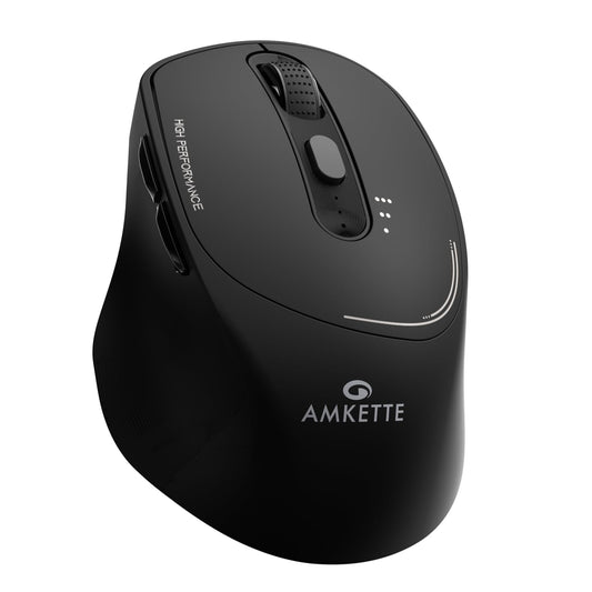 Amkette Hush Pro Epic Rechargeable Wireless Mouse/Bluetooth Mouse