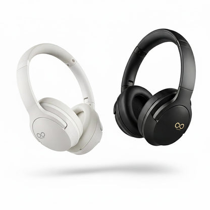 Wireless Headphones Bluetooth 6.0 | 50H Playtime Over-Ear Headset with 43mm Titanium Drivers | 3 Sound Modes, 35ms Low Latency Gaming Mode, AI ENC Mic (Calm Beige)