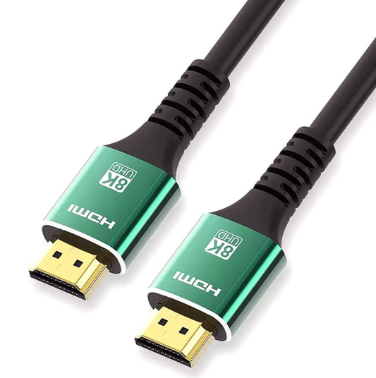 ETZIN 1.5m 8K Ultra HD HDMI Cable ARC HDMI 2.1 Cable, High-Speed HDMI Cord 48Gbps 8K@60Hz, 4K@120Hz Dolby Atoms