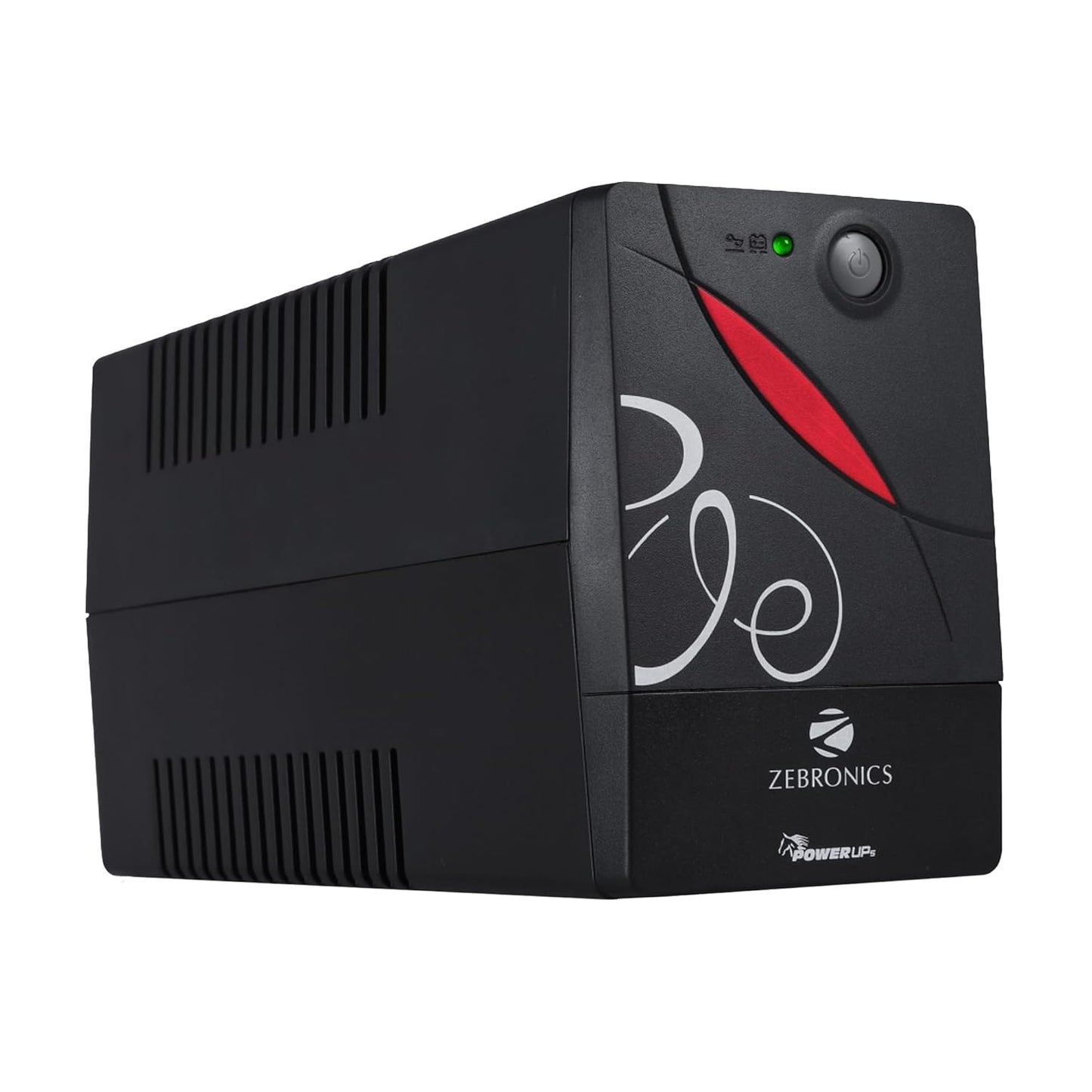 ZEBRONICS Zeb-U725 600VA UPS – Desktop & PC Backup with AVR, Black