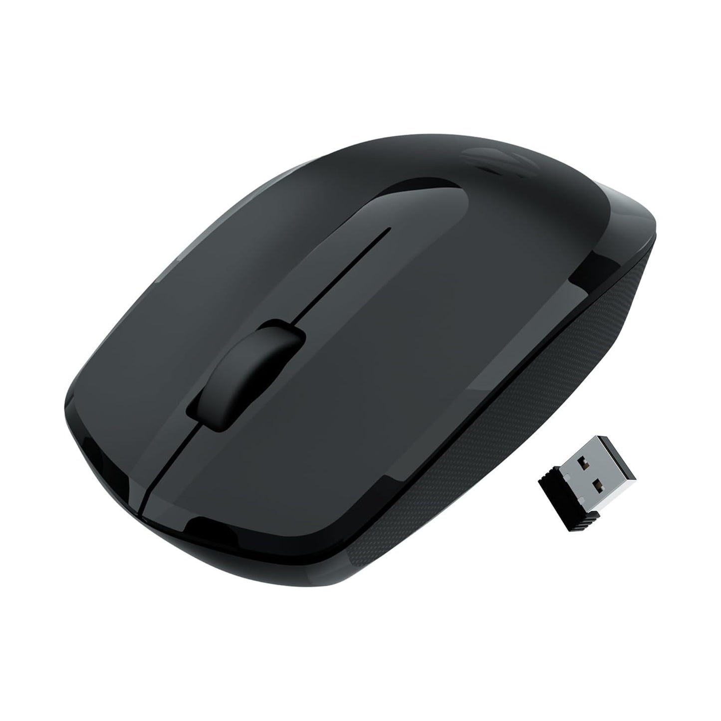 Wireless Mouse, 2.4GHz, 3200 DPI, 3 Buttons, Comfortable & Ergonomic, USB Nano Receiver