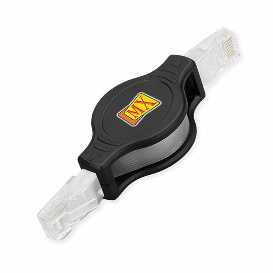 MX CAT-6 Retractable Ethernet Cable 30"