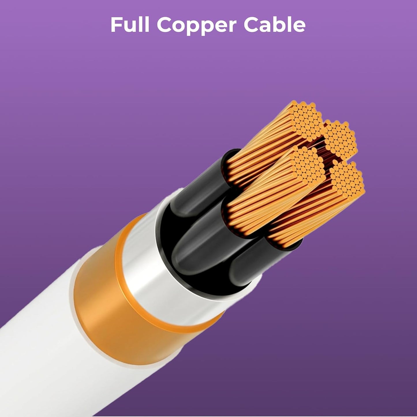 Zebronics USB Type-A to Type-B Printer Cable, 1.5 Meters