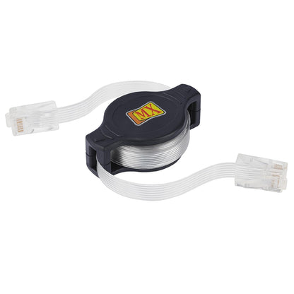 MX CAT-6 Retractable Ethernet Cable 30"