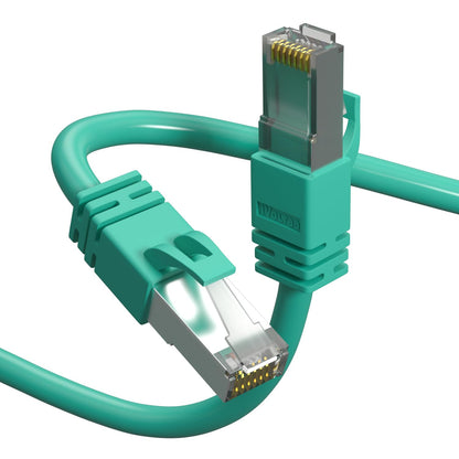 iVoltaa Ethernet Cable CAT6A Cable Dual Shielded (SF/UTP)
