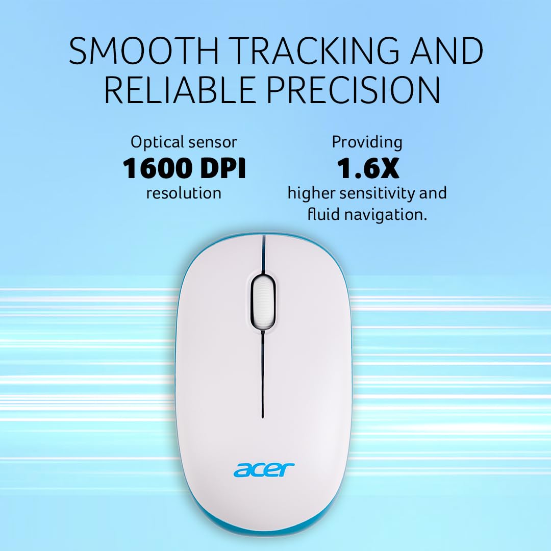 acer Wireless Mouse (1600 DPI/2.4 GHz Wireless Frequency