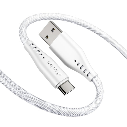 RBN Flow Cord 25W Super Fast Charging Cable | USB-A to Type C | Supports Apple Car Play & Android Auto| Super Fast Charging and Data Transfer