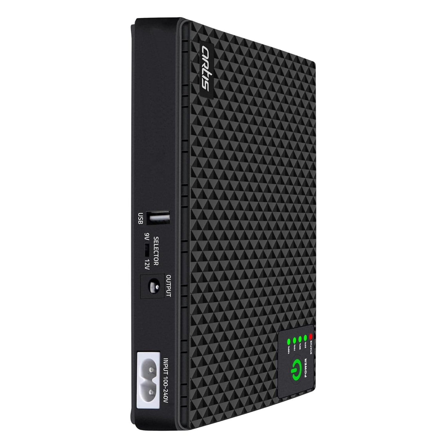 Artis AR-MINIDC-2 Mini UPS – 8800mAh Backup for WiFi Routers, Modems & Set-Top Boxes
