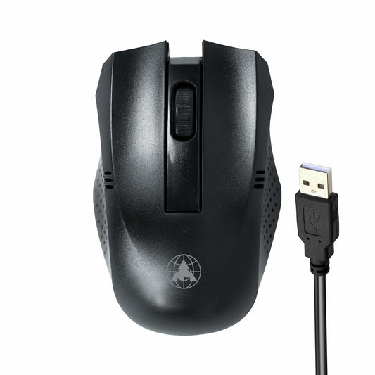 Prodot USB Plug & Play Ergonomic Wired Mouse I High Resolution 1000 DPI Optical Sensor