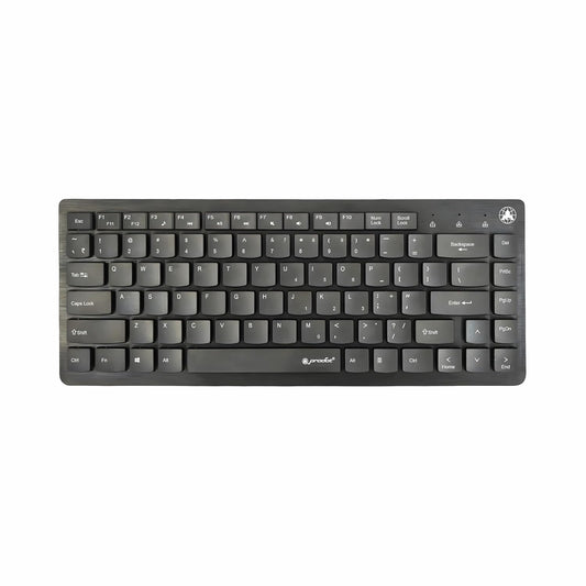 ProDot Mini Chicklet Wired Keyboard – 82 Keys with Rupee Key, Spill-Resistant Design