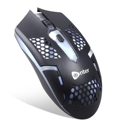 Enter FastClick USB Optical Mouse, 1000 DPI Precision, Ergonomic Design, Ambidextrous Use, Durable Build, Plug & Play