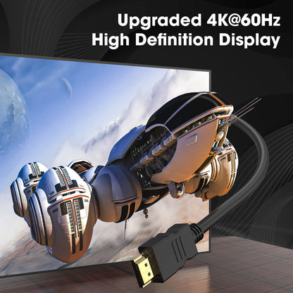 Sounce 1.5 Meter High-Speed HDMI Cable - Hdmi Arc Enabled | 64 Gbps | 4K 120Hz | 1080P 240Hz | Strong & Durable | Supports Up To 32 Audio Channels | Gold Plated