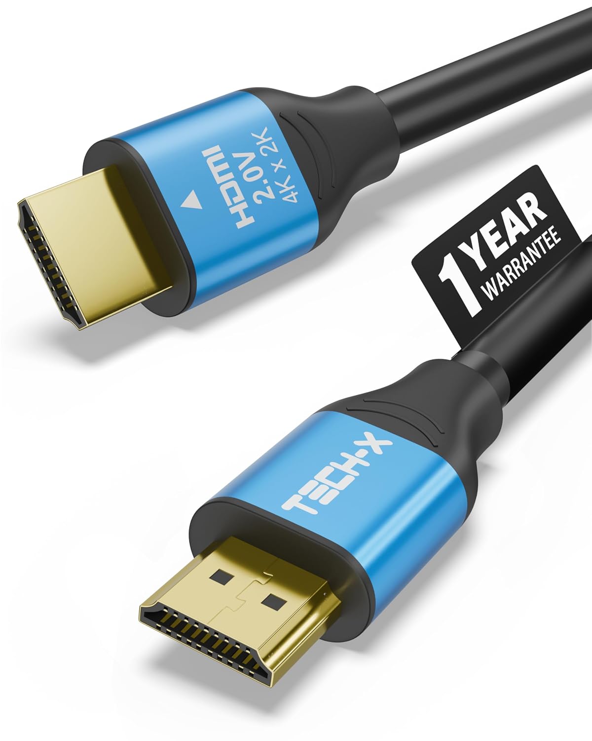 TECH-X ARCUS HDMI 2.0 Cable 1.5 Meter (Supports 4K@60Hz, 2K@120Hz, 1080@240Hz HDR, ARC, HDR, 3D)