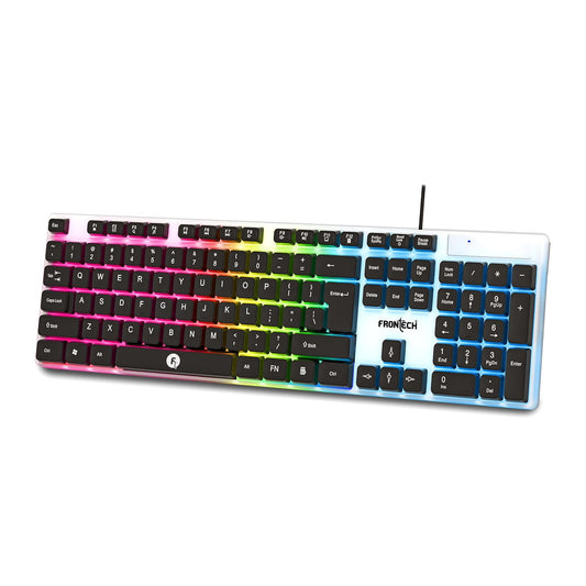 ProDot Mini Chicklet Wired Keyboard – 82 Keys with Rupee Key, Spill-Resistant